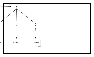 Figure 5: Syllable tiers mentioning sonority