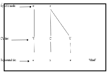 Figure 16: V Syllable