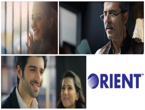 The commercial is about the publicity of an electronic product 'Orient'. This commercial contains ma