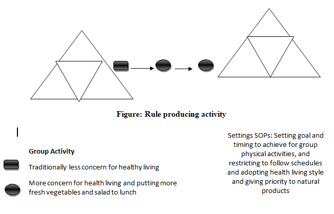Figure 4: Rule producing activity