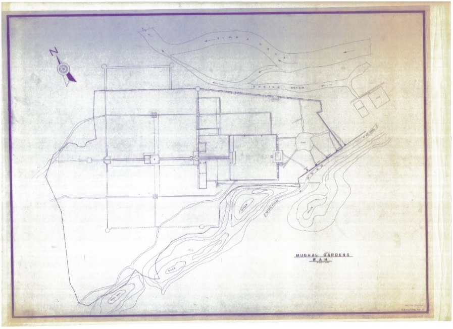 Figure 3: Map of Wah Garden in City