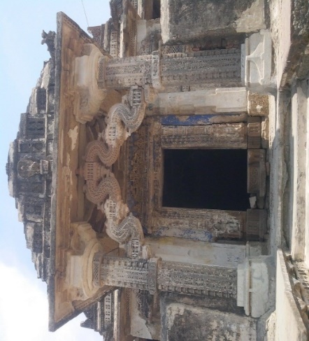 Image 7: (Nagarparkar): Main Entrance of Jain Temple-II