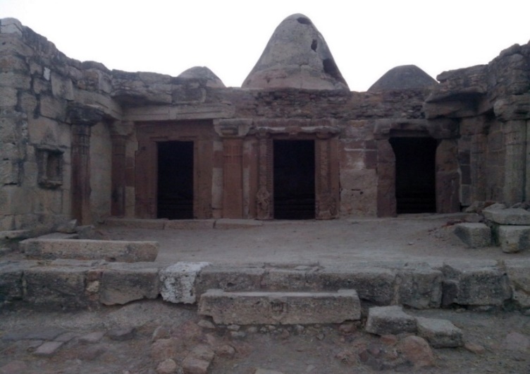 Image 13: (Bodhesar): Entrance to the Jain Temple-III