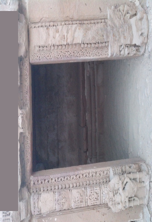 Image 14: (Bodhesar): Main Entrance of Jain Temple-III, Shown Idols